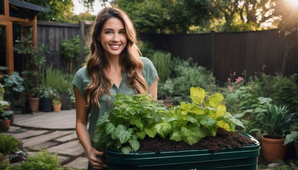 How to Compost at Home With a Compost Bin