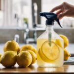 What happens when you mix vinegar and lemon juice